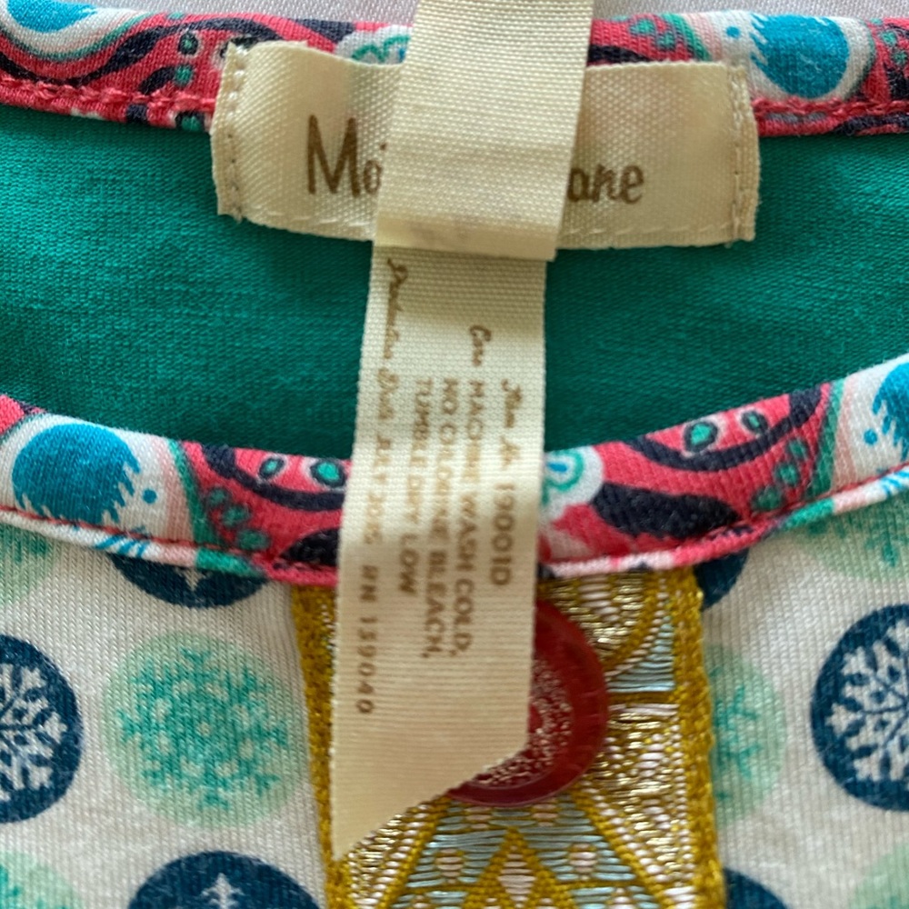 Matilda Jane Holiday Stars and Snowflakes Dress - Picture 4 of 6